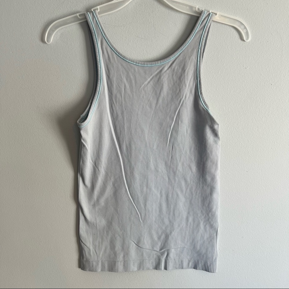 Lululemon Sleeveless Crewneck Light Blue Tank Top